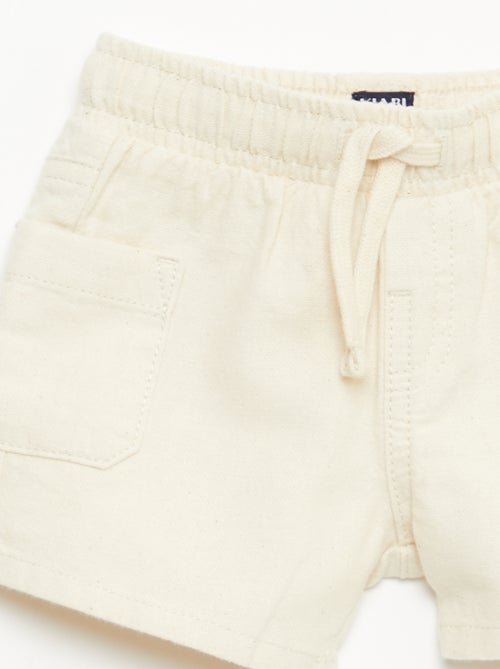 Bermuda in misto lino - Kiabi