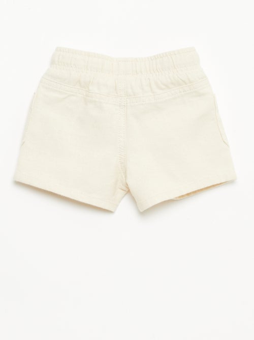 Bermuda in misto lino - Kiabi