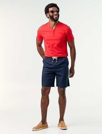 Bermuda in misto lino