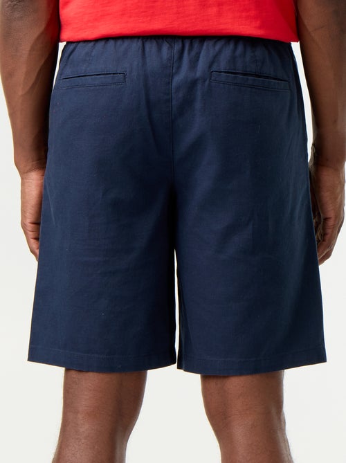 Bermuda in misto lino - Kiabi