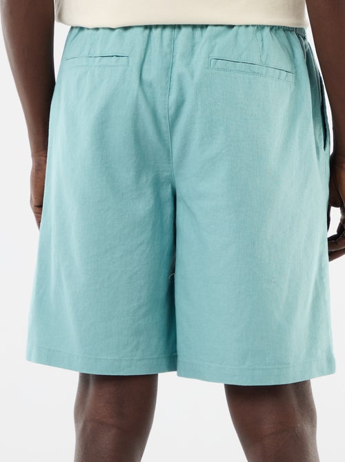 Bermuda in misto lino - Kiabi