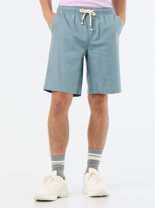 Bermuda in misto lino - Kiabi