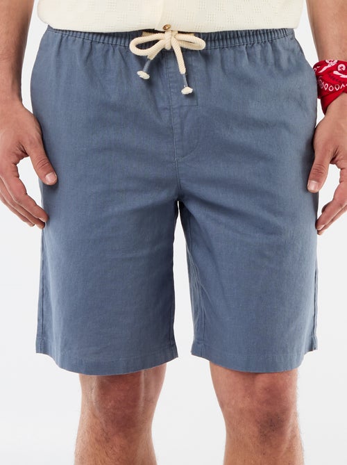 Bermuda in misto lino - Kiabi