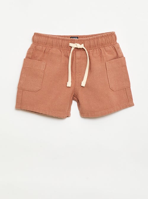 Bermuda in misto lino - Kiabi