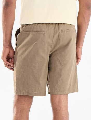Bermuda in misto lino