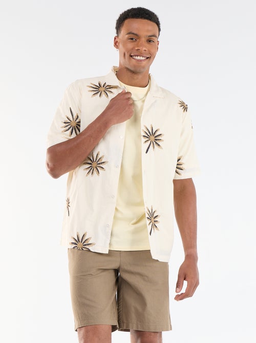Bermuda in misto lino - Kiabi