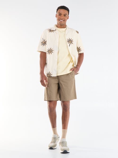 Bermuda in misto lino - Kiabi