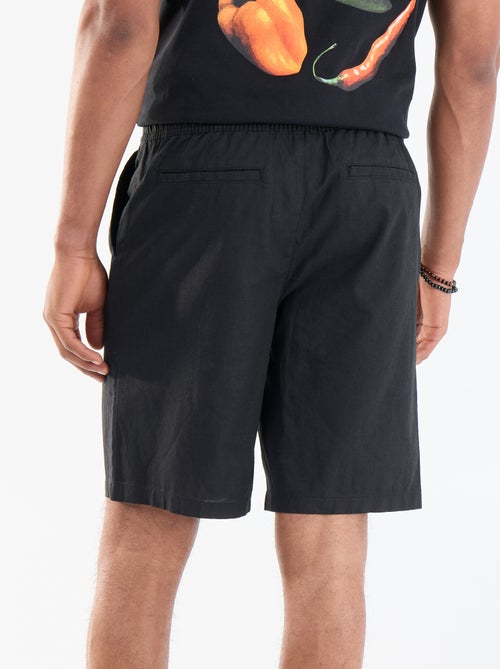 Bermuda in misto lino - Kiabi