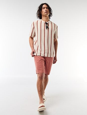 Bermuda in misto lino