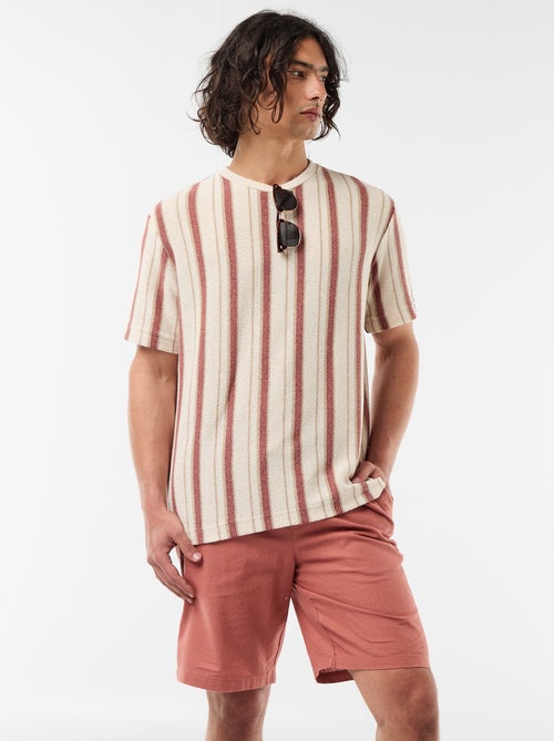 Bermuda in misto lino - Kiabi