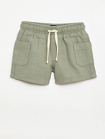 Bermuda in misto lino