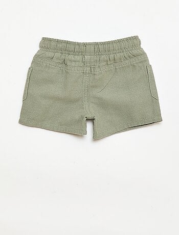 Bermuda in misto lino