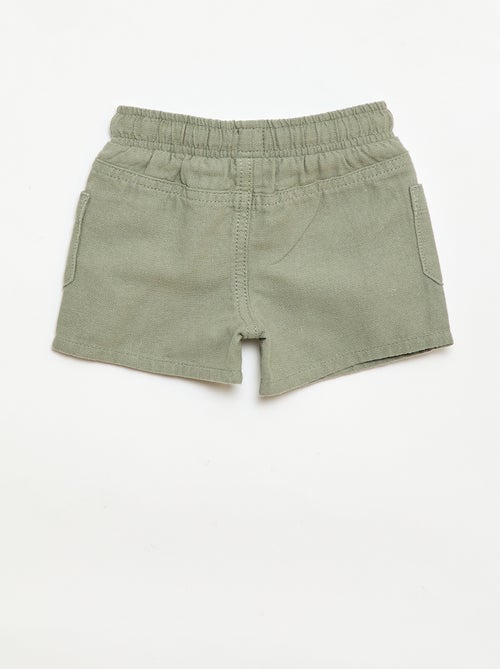 Bermuda in misto lino - Kiabi