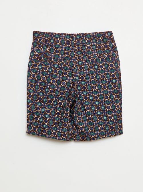 Bermuda in oxford regolabile - Kiabi