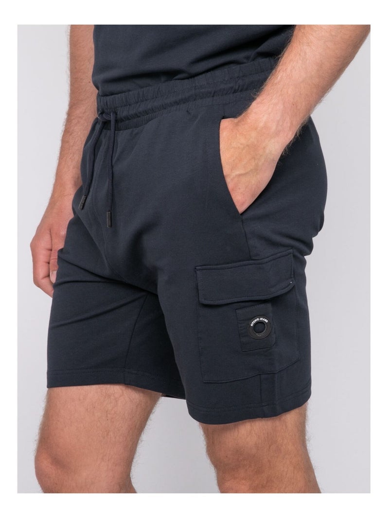 Bermuda in pile battle BEGURA Blu marino - Kiabi