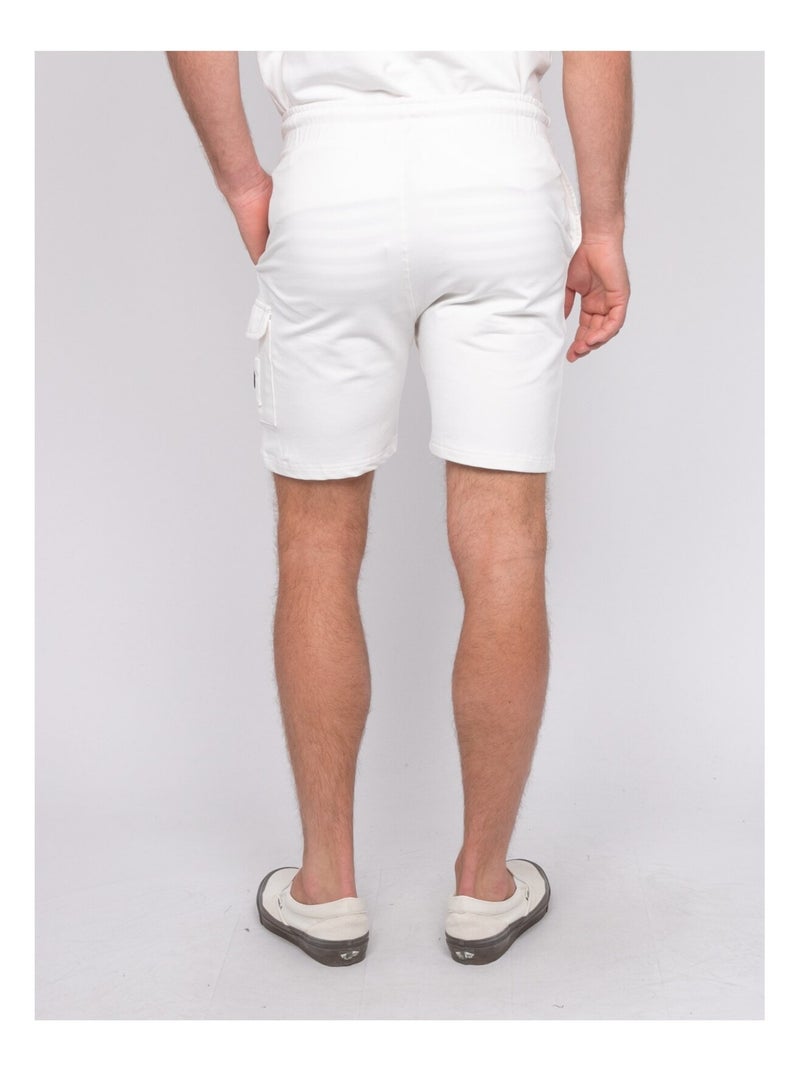 Bermuda in pile battle BEGURA Ecru - Kiabi