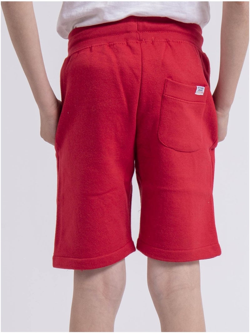 Bermuda in pile BIDMIN-J Rosso - Kiabi