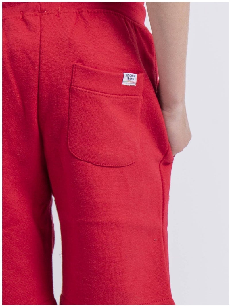 Bermuda in pile BIDMIN-J Rosso - Kiabi