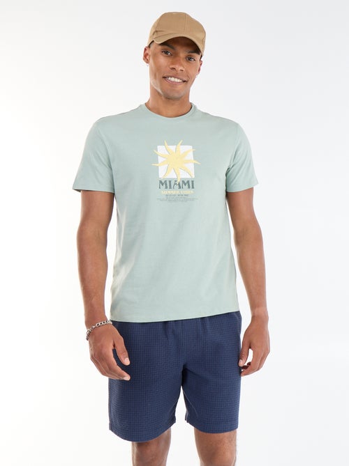 Bermuda in piqué - Kiabi