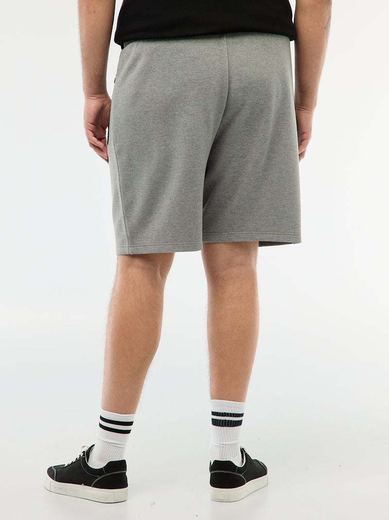 Bermuda in piqué di cotone Grigio - Kiabi