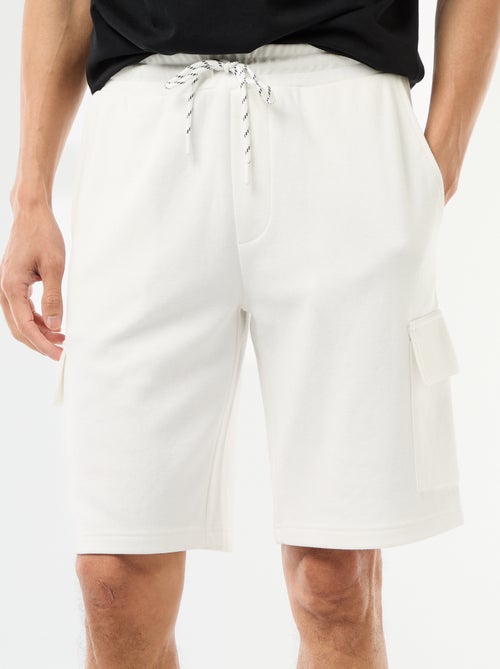 Bermuda in piqué di cotone multitasche - Kiabi