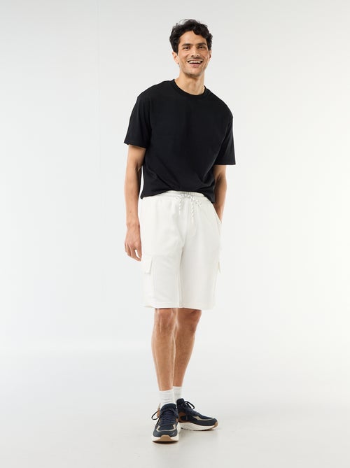 Bermuda in piqué di cotone multitasche - Kiabi