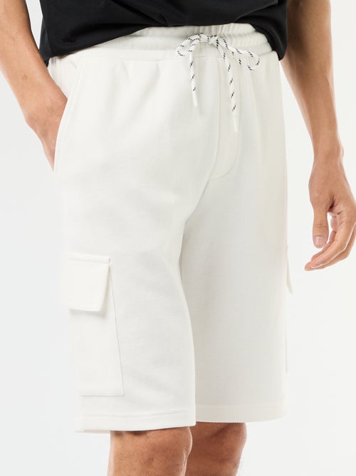 Bermuda in piqué di cotone multitasche - Kiabi