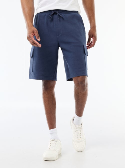 Bermuda in piqué di cotone multitasche - Kiabi