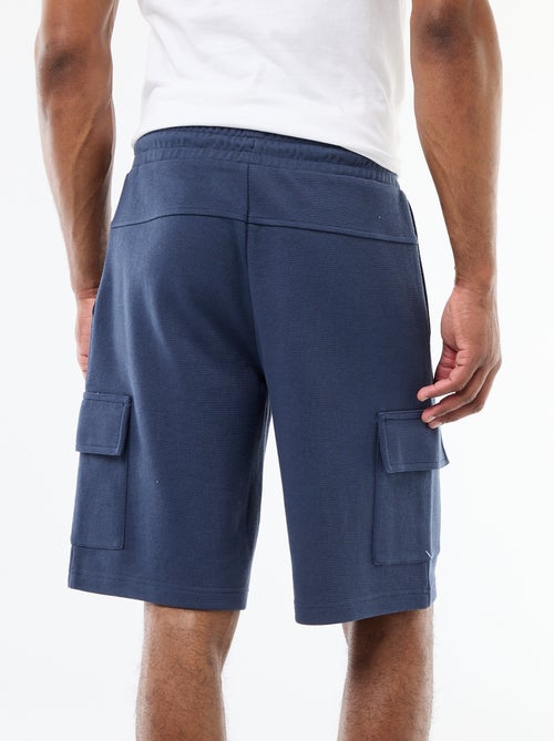 Bermuda in piqué di cotone multitasche - Kiabi