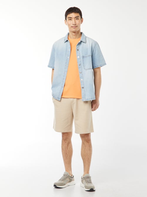 Bermuda in tessuto felpato leggero - Kiabi