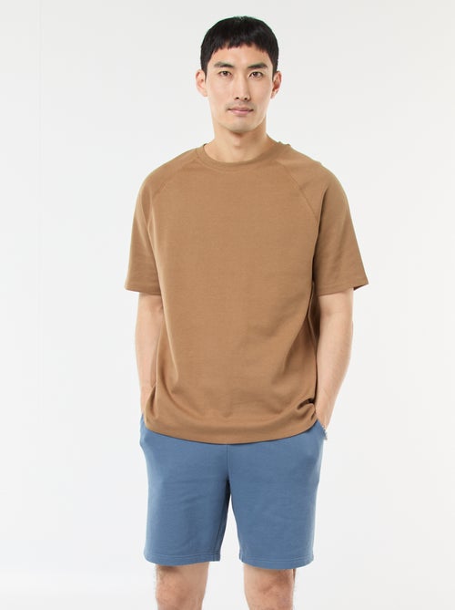 Bermuda in tessuto felpato leggero - Kiabi