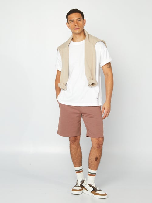 Bermuda in tessuto felpato leggero - Kiabi