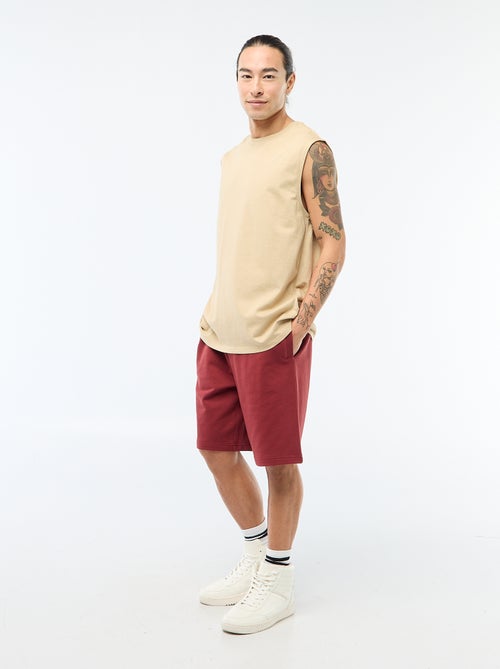 Bermuda in tessuto felpato leggero - Kiabi