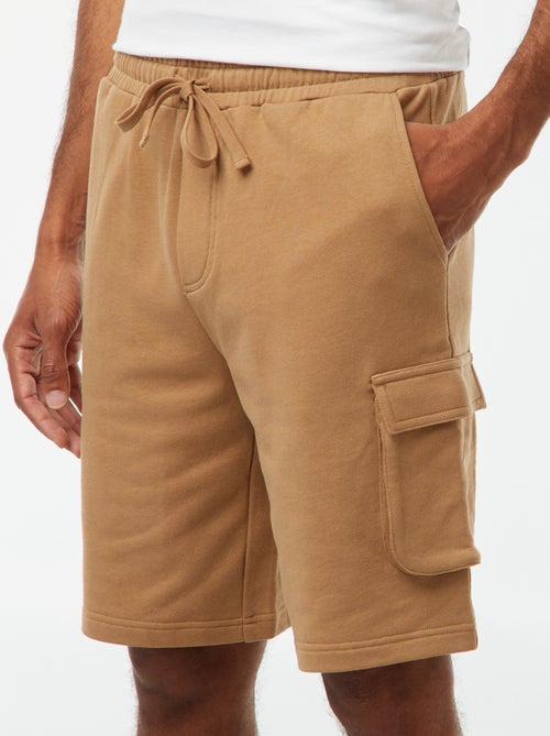 Bermuda in tessuto felpato leggero multitasche - Kiabi