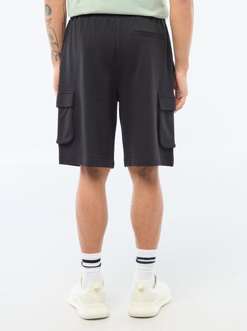 Bermuda in tessuto felpato leggero multitasche - Kiabi