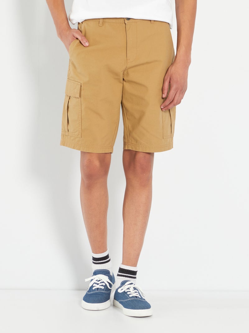 Bermuda in tinta unita +190 cm BEIGE - Kiabi