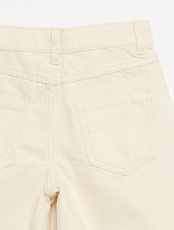 Bermuda in twill 5 tasche
