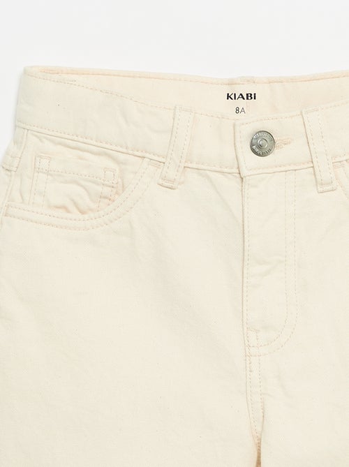 Bermuda in twill 5 tasche - Kiabi