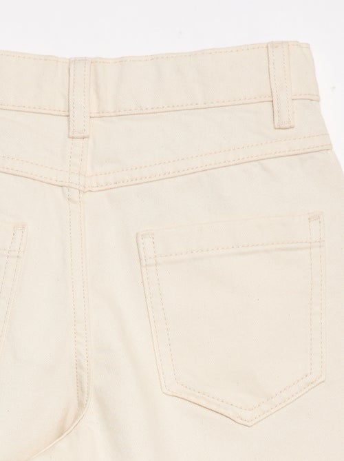 Bermuda in twill 5 tasche - Kiabi