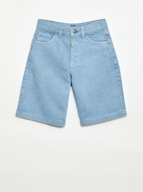 Bermuda in twill 5 tasche - Kiabi