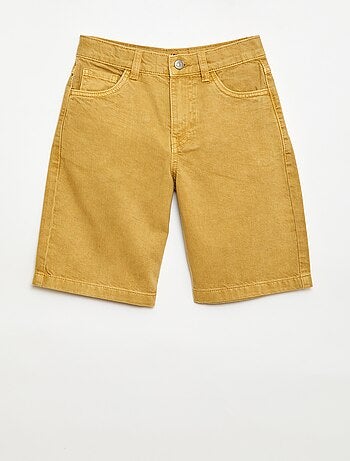 Bermuda in twill 5 tasche
