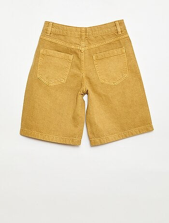 Bermuda in twill 5 tasche