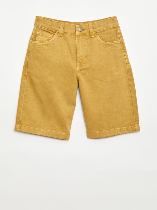 Bermuda in twill 5 tasche - Kiabi