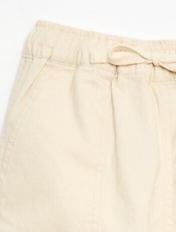 Bermuda in twill