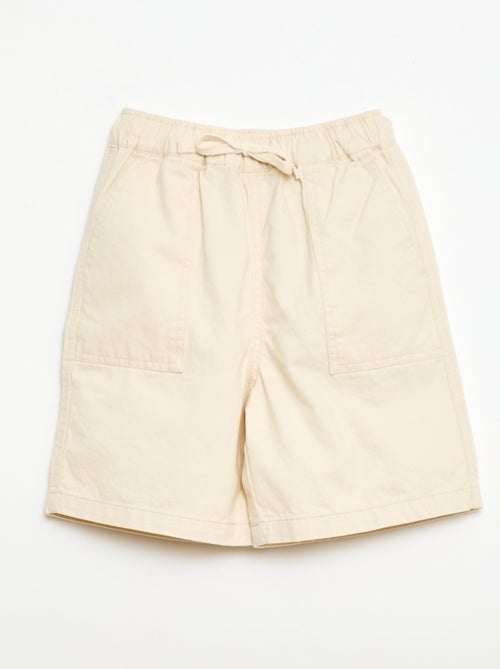 Bermuda in twill - Kiabi