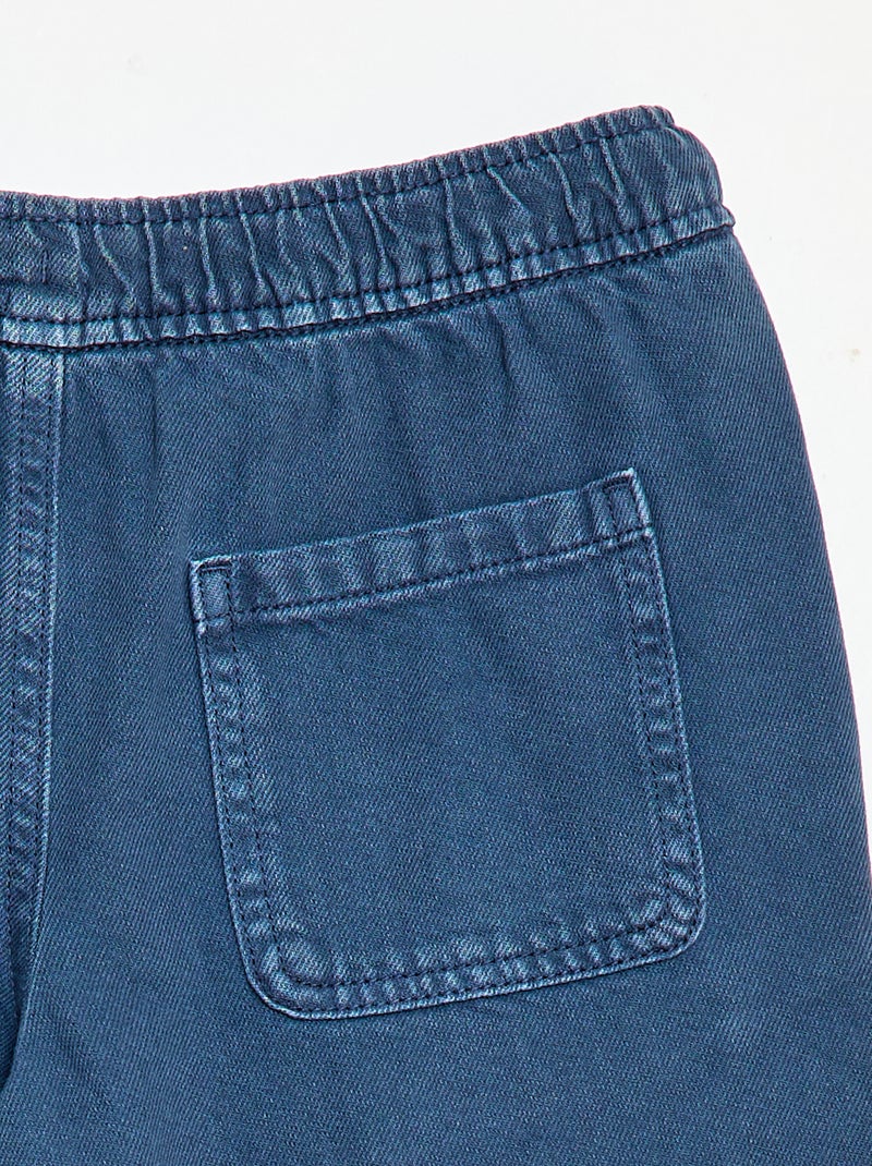 Bermuda in twill Blu - Kiabi