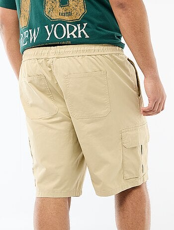 Bermuda in twill multitasche