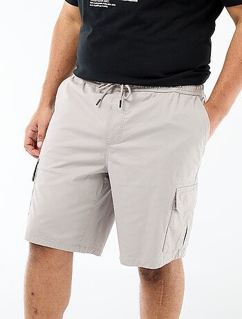 Bermuda in twill multitasche