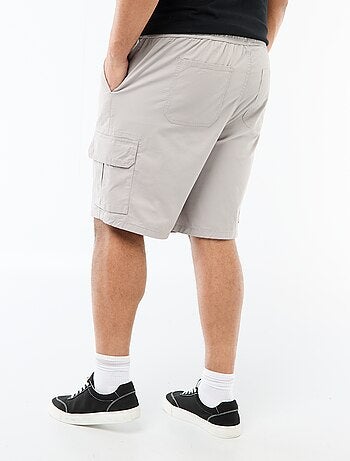 Bermuda in twill multitasche