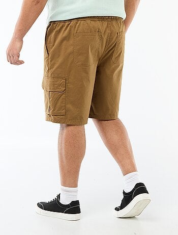 Bermuda in twill multitasche